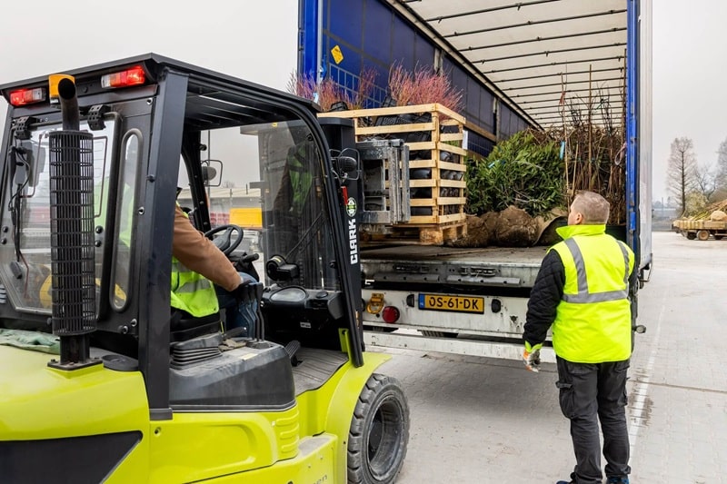 Transport van planten